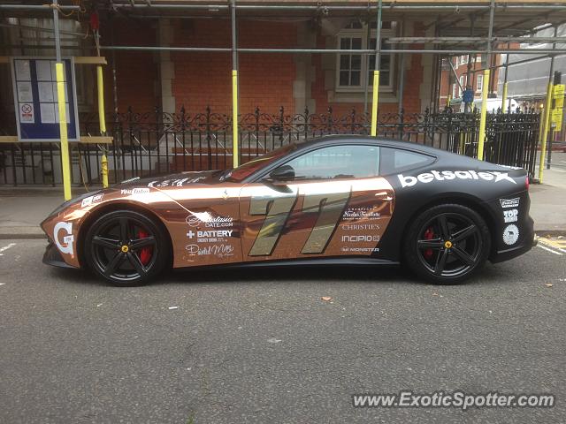 Ferrari F12 spotted in London, United Kingdom