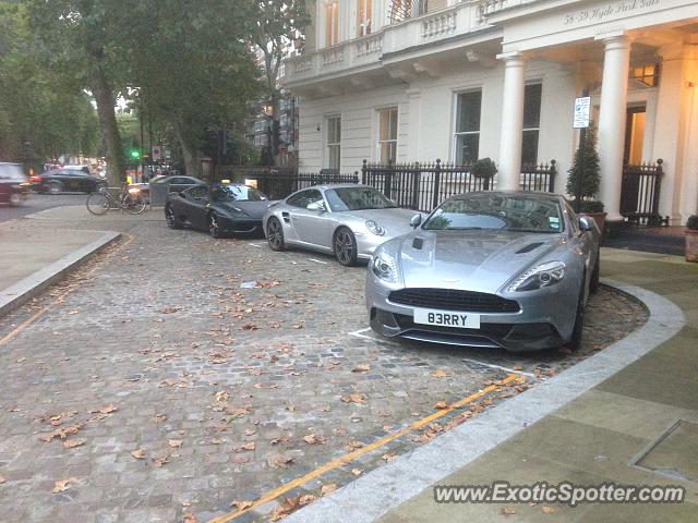 Aston Martin Vanquish spotted in London, United Kingdom