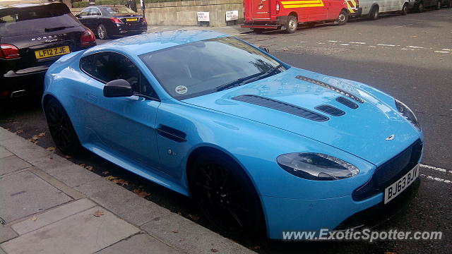 Aston Martin Vantage spotted in London, United Kingdom