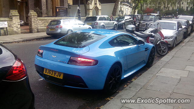 Aston Martin Vantage spotted in London, United Kingdom