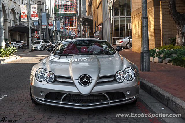 Mercedes SLR spotted in Sandton, South Africa