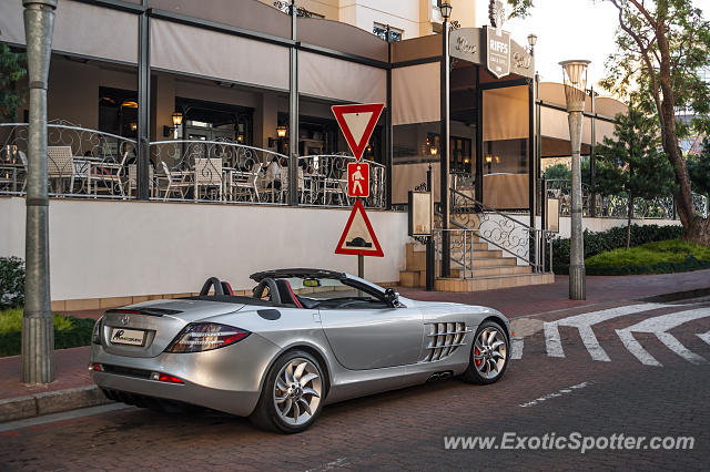 Mercedes SLR spotted in Sandton, South Africa