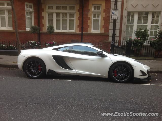 Mclaren MP4-12C spotted in London, United Kingdom