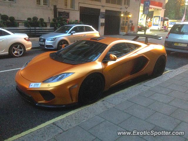 Mclaren MP4-12C spotted in London, United Kingdom