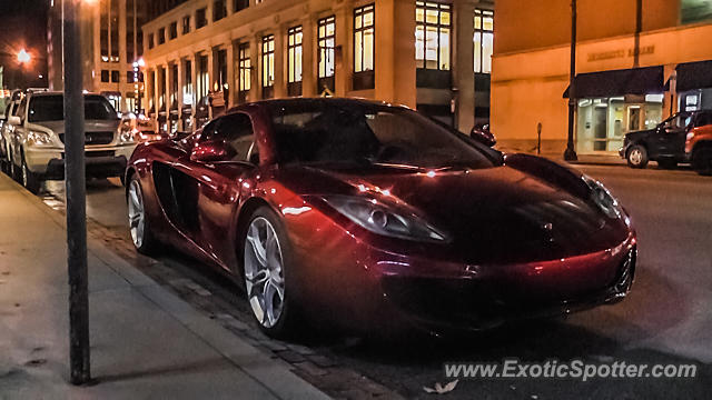 Mclaren MP4-12C spotted in Indianapolis, Indiana