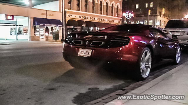 Mclaren MP4-12C spotted in Indianapolis, Indiana