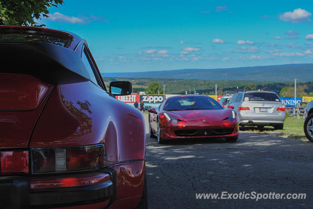 Ferrari 458 Italia spotted in Watkins Glen, New York