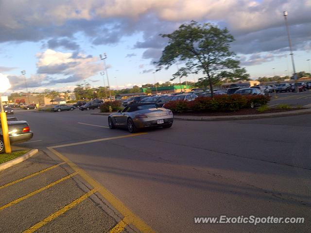 Mercedes SLS AMG spotted in St.Catharines,On, Canada