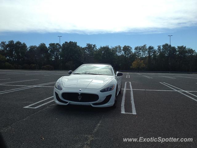 Maserati GranCabrio spotted in Freehold, New Jersey