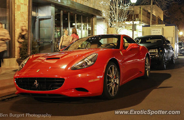 Ferrari California spotted in Denver, Colorado