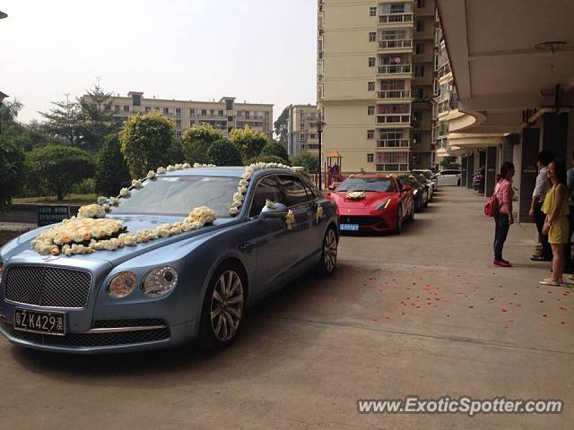 Ferrari F12 spotted in Nanning,Guangxi, China