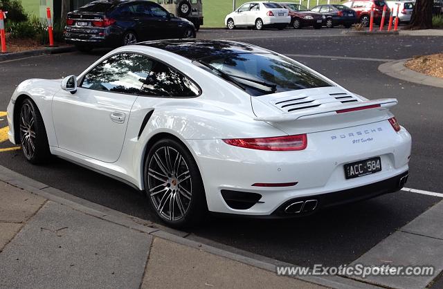 Porsche 911 Turbo spotted in Melbourne, Australia