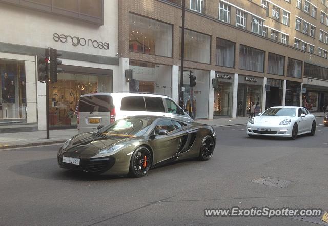 Mclaren MP4-12C spotted in London, United Kingdom