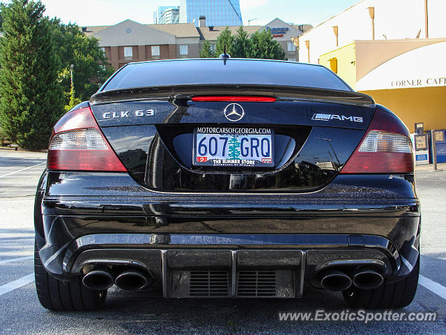 Mercedes C63 AMG Black Series spotted in Atlanta, Georgia