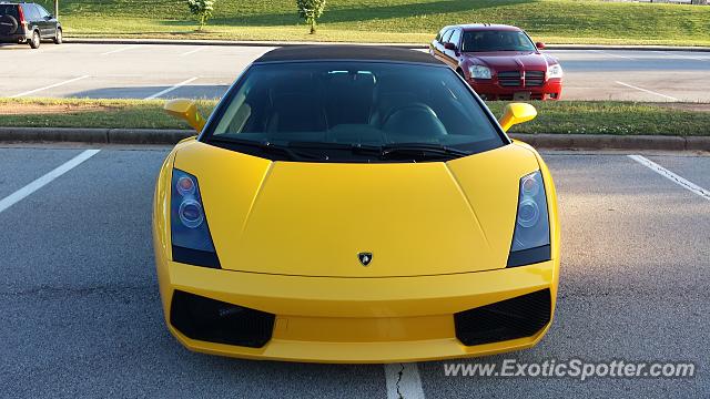 Lamborghini Gallardo spotted in Atlanta, Georgia