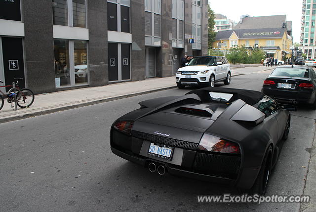 Lamborghini Murcielago spotted in Toronto, Canada