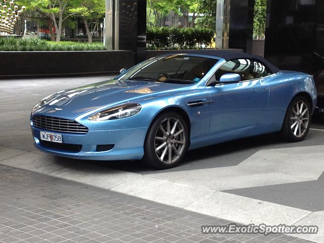 Aston Martin DB9 spotted in Melbourne, Australia