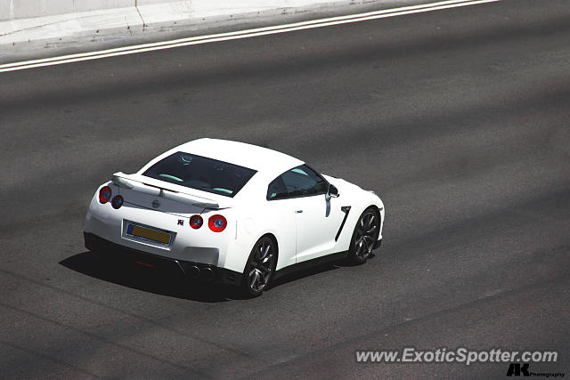 Nissan GT-R spotted in Tel Aviv, Italy