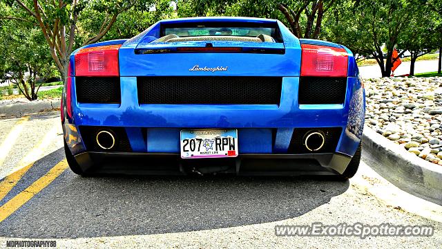 Lamborghini Gallardo spotted in Centennial, Colorado