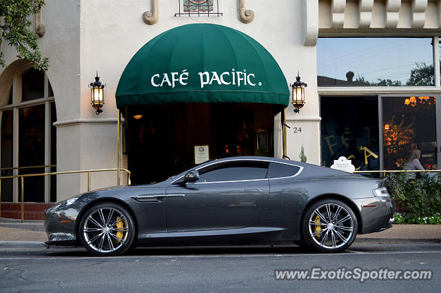 Aston Martin Virage spotted in Dallas, Texas