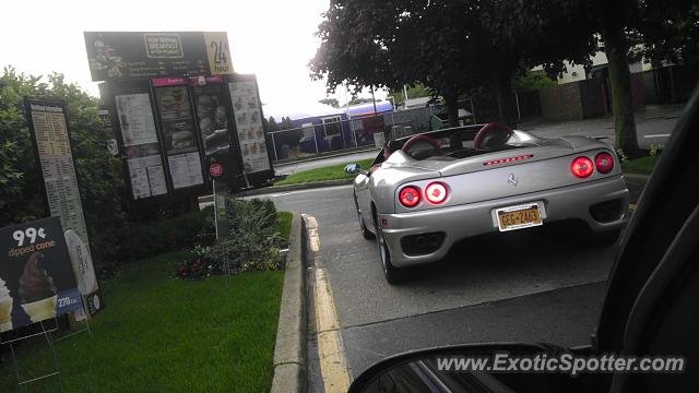 Ferrari 360 Modena spotted in Oceanside, New York