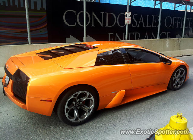 Lamborghini Murcielago spotted in Toronto, Canada