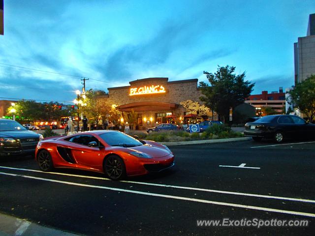 Mclaren MP4-12C spotted in Salt Lake City, Utah