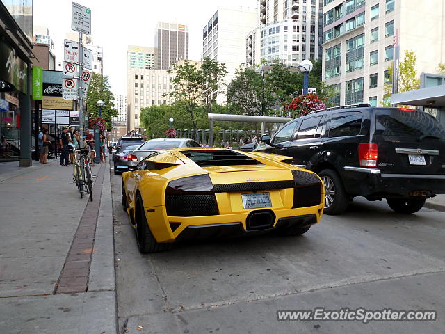 Lamborghini Murcielago spotted in Toronto, Canada