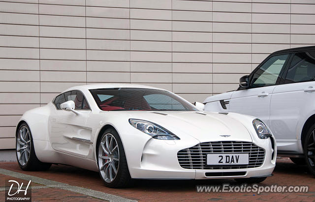 Aston Martin One-77 spotted in Manchester, United Kingdom