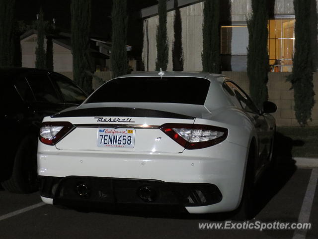 Maserati GranTurismo spotted in Rowland Heights, California