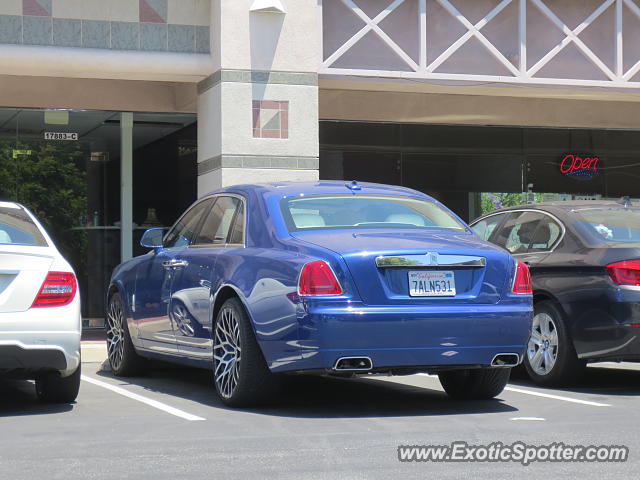 Rolls Royce Ghost spotted in City of Industry, California