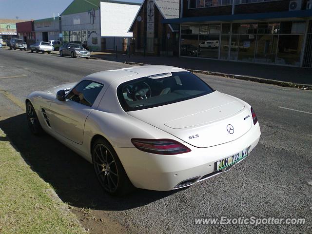 Mercedes SLS AMG spotted in Sandton, South Africa