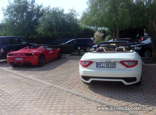 Maserati GranCabrio spotted in Ludo, Portugal