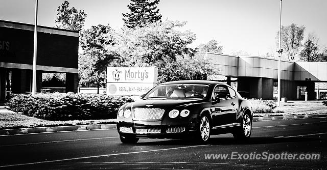 Bentley Continental spotted in Indianapolis, Indiana