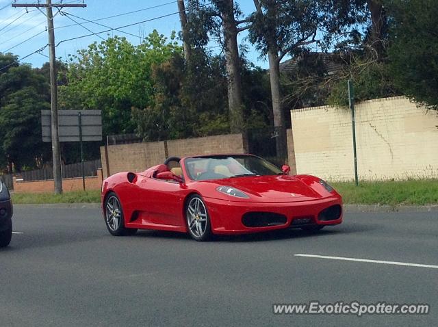 Ferrari F430 spotted in Melbourne, Australia