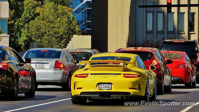 Porsche 911 GT3 spotted in Atlanta, Georgia