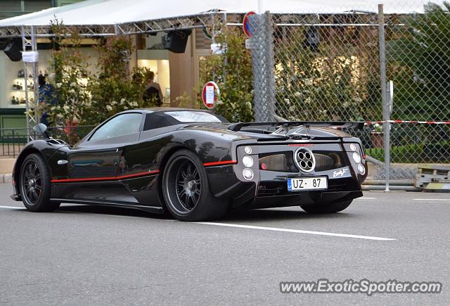 Pagani Zonda spotted in Monte Carlo, Monaco