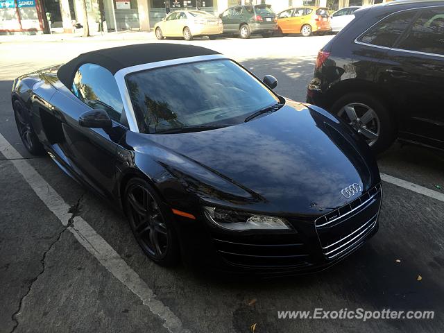 Audi R8 spotted in San Mateo, California