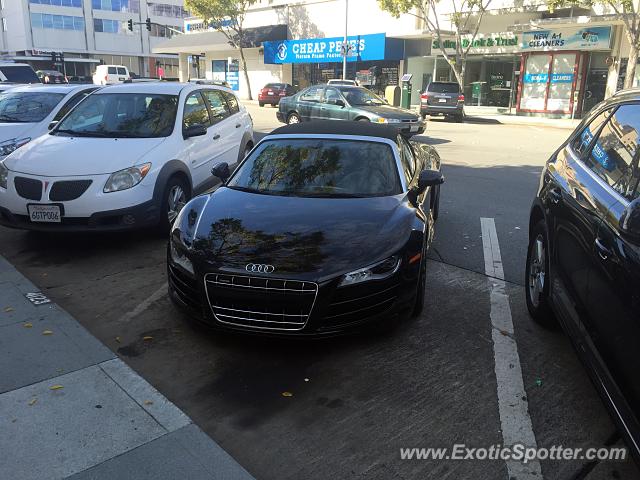 Audi R8 spotted in San Mateo, California