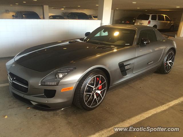 Mercedes SLS AMG spotted in Cherry Creek, Colorado