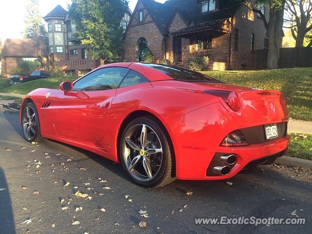 Ferrari California spotted in Denver, Colorado