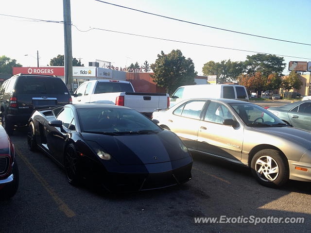 Lamborghini Gallardo spotted in Toronto, Canada