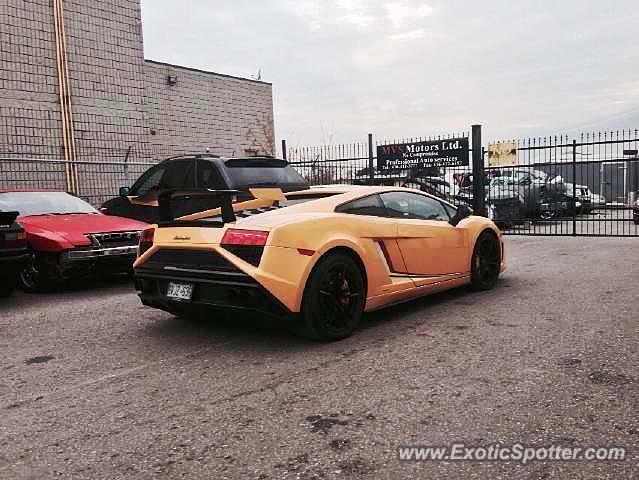Lamborghini Gallardo spotted in Markham, Canada