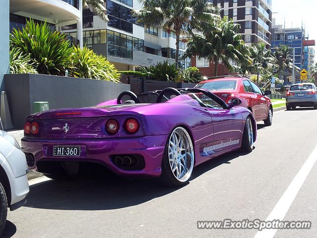 Ferrari 360 Modena spotted in Wollongong, Australia