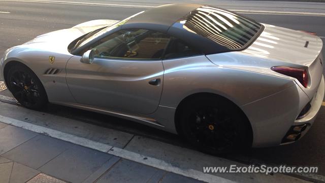 Ferrari California spotted in Adelaide, Australia