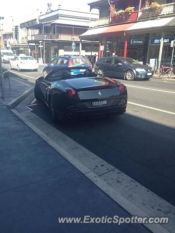 Ferrari California spotted in Adelaide, Australia