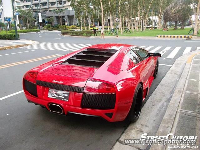 Lamborghini Murcielago spotted in Taguig, Philippines