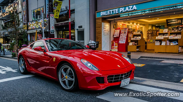 Ferrari 599GTB spotted in Tokyo, Japan