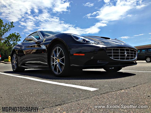 Ferrari California spotted in Lone Tree, Colorado