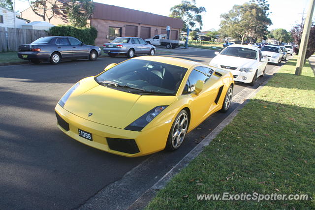 Lamborghini Gallardo spotted in Sydney, Australia